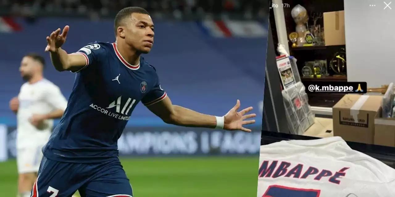 Mbappé, sui social l'indizio: trasloco e futuro al Real Madrid?