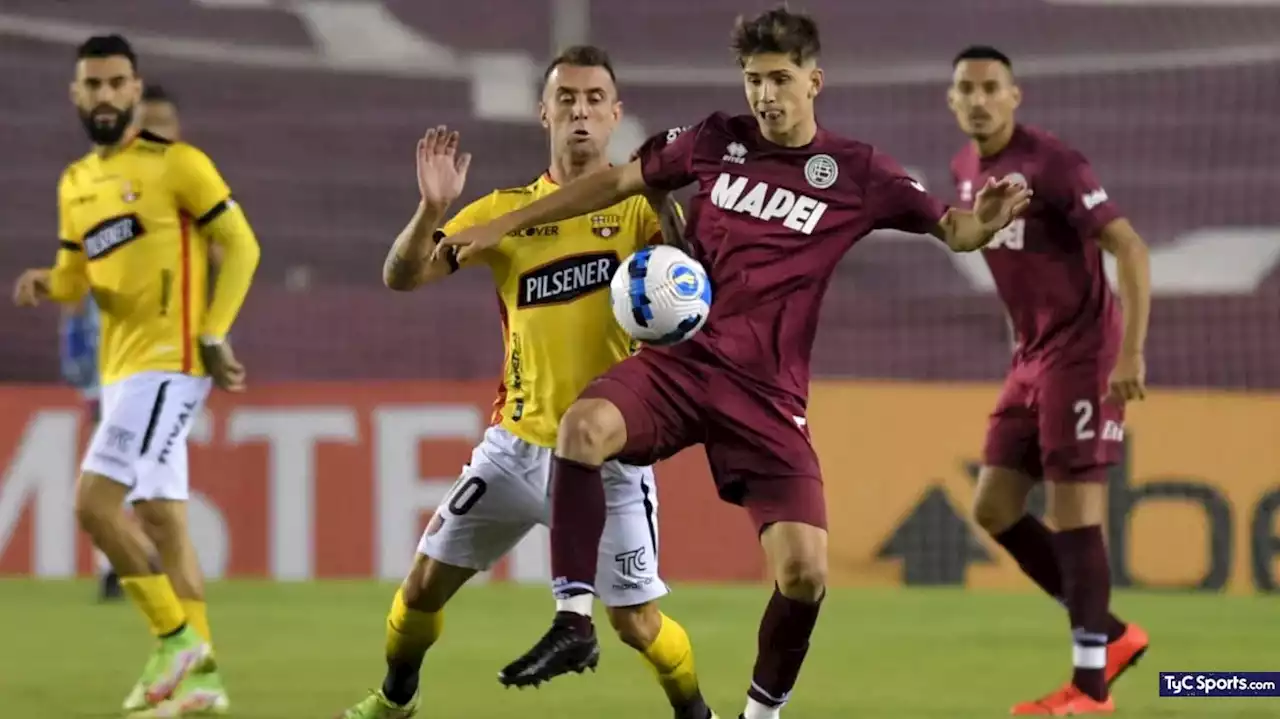 Vuelve un jugador importante en Lanús para visitar a Barcelona de Ecuador - TyC Sports