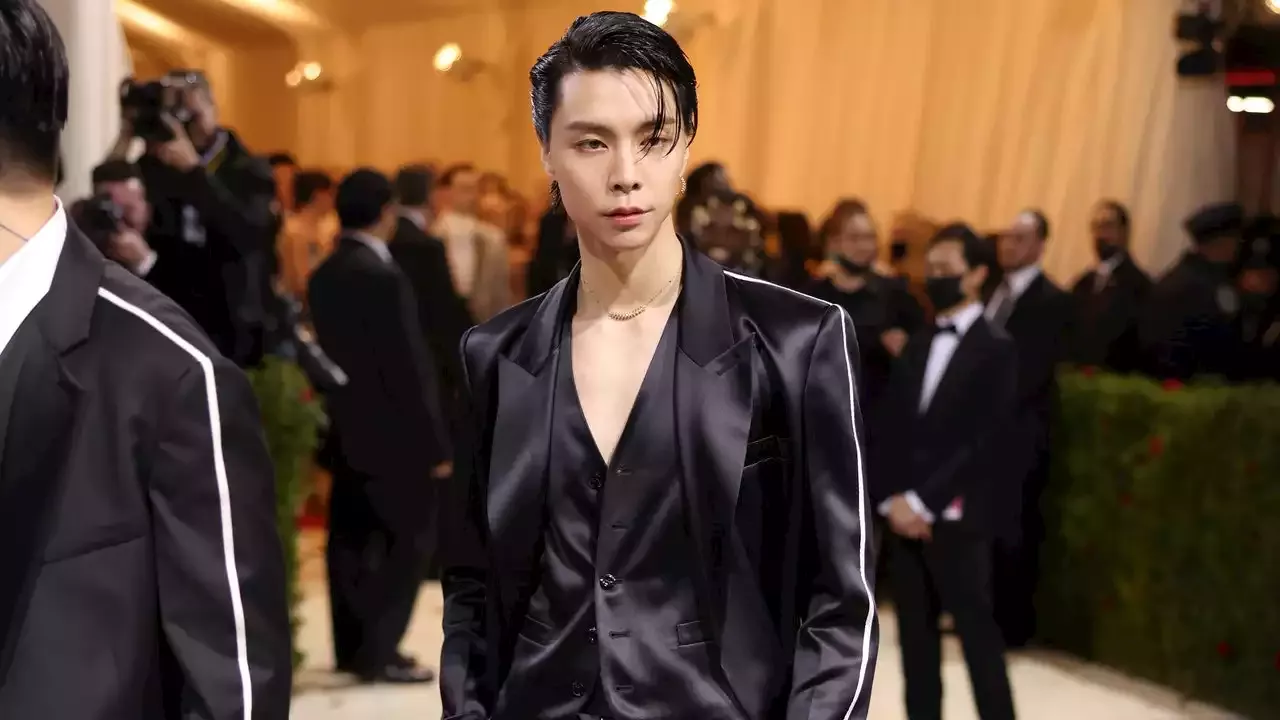 K-Pop Star Johnny From NCT Is Dapper in Peter Do at the Met Gala