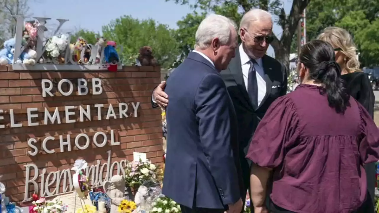 Uvalde tells Biden to 'do something' after Robb Elementary School shooting; he pledges 'we will'