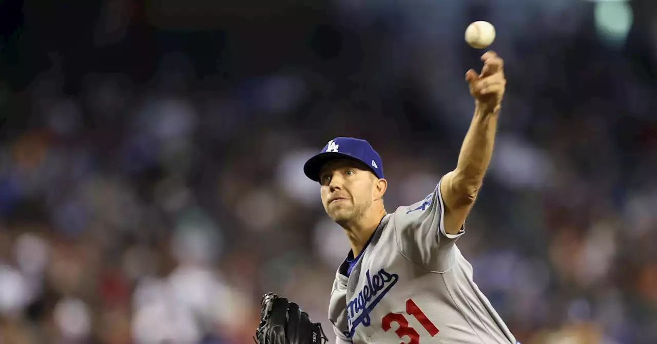 Anderson sharp on mound, Dodgers sweep D-backs with 3-1 win