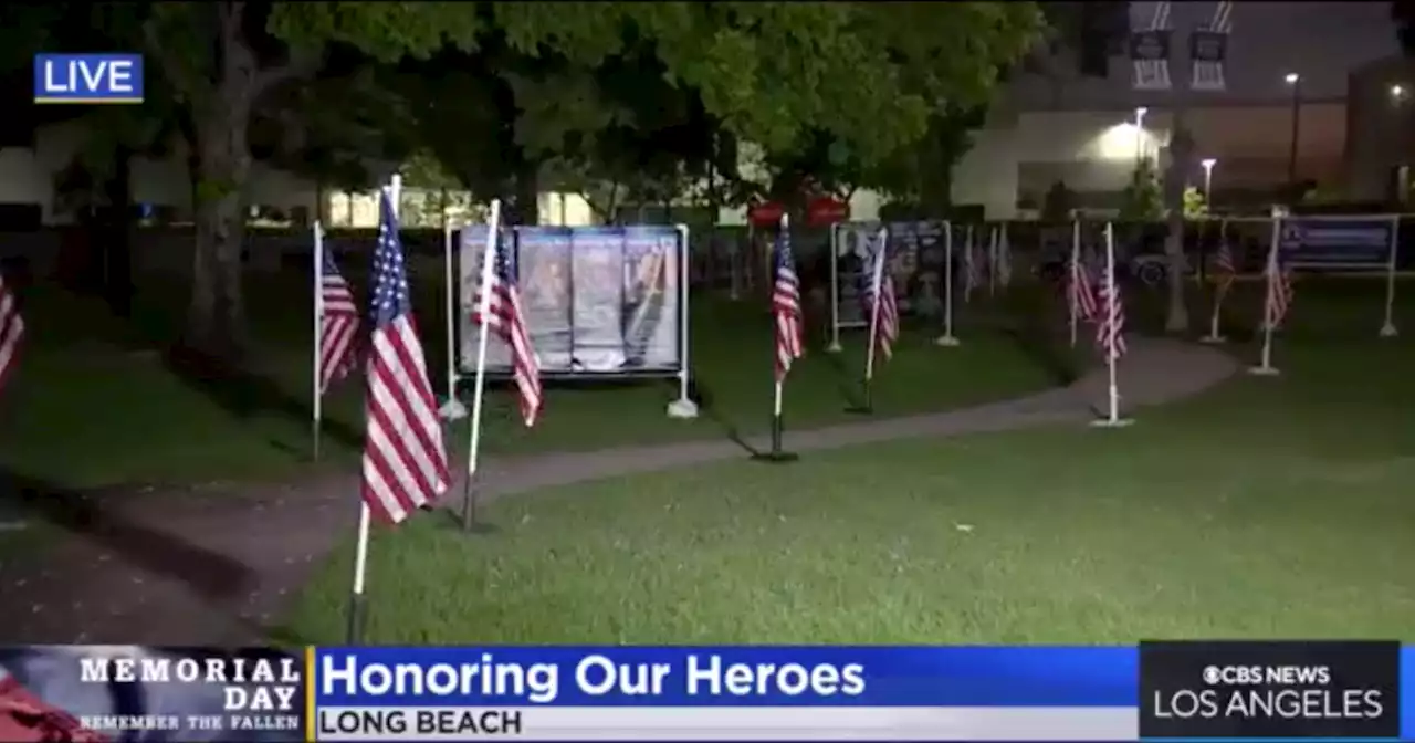 Names of fallen military members honored in Long Beach