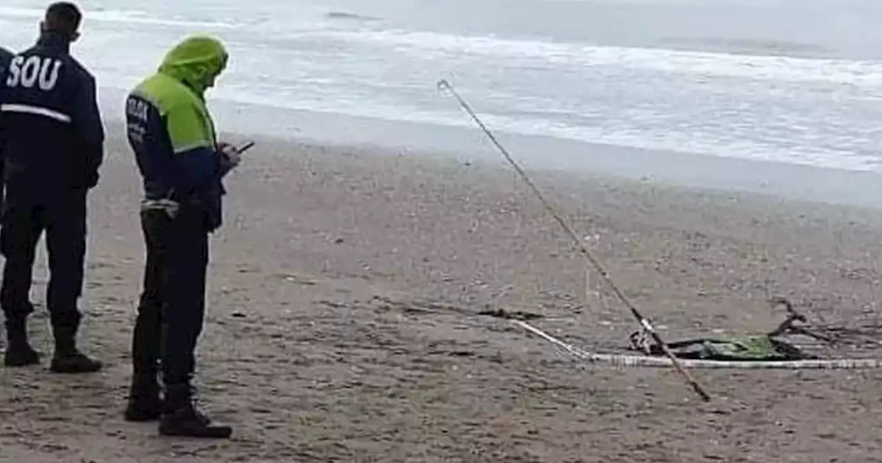 Horror en Mar de Ajó: un turista pescó un brazo y otro encontró un torso humano