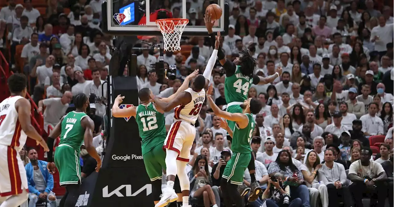 Celtics knock off Miami, 100-96, for first NBA Finals appearance since 2010