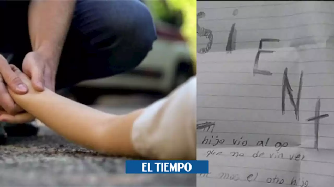 Vio lo que no debía: mensaje dejado por joven que mató a su propio hermano