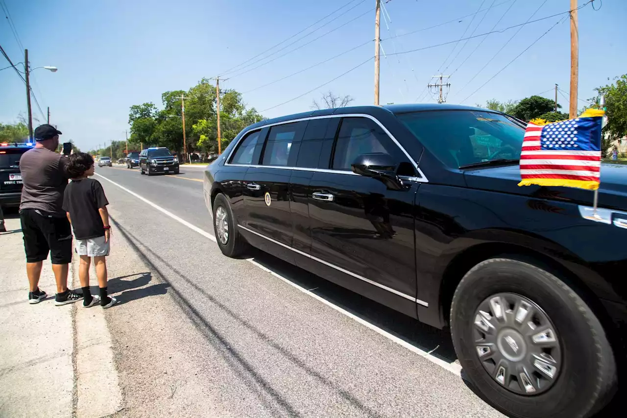 President Biden meets with families of Uvalde shooting victims