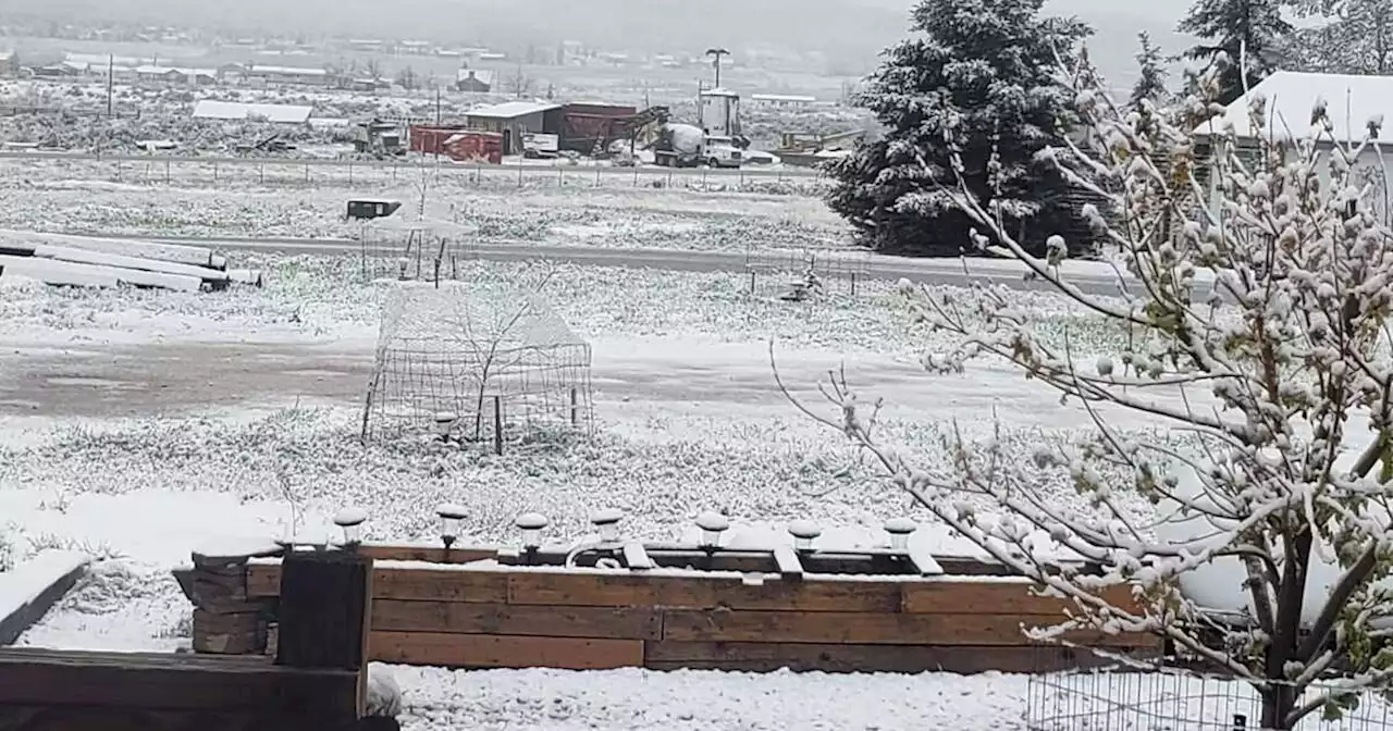 Latest storm brings snow to some of Utah's higher elevations