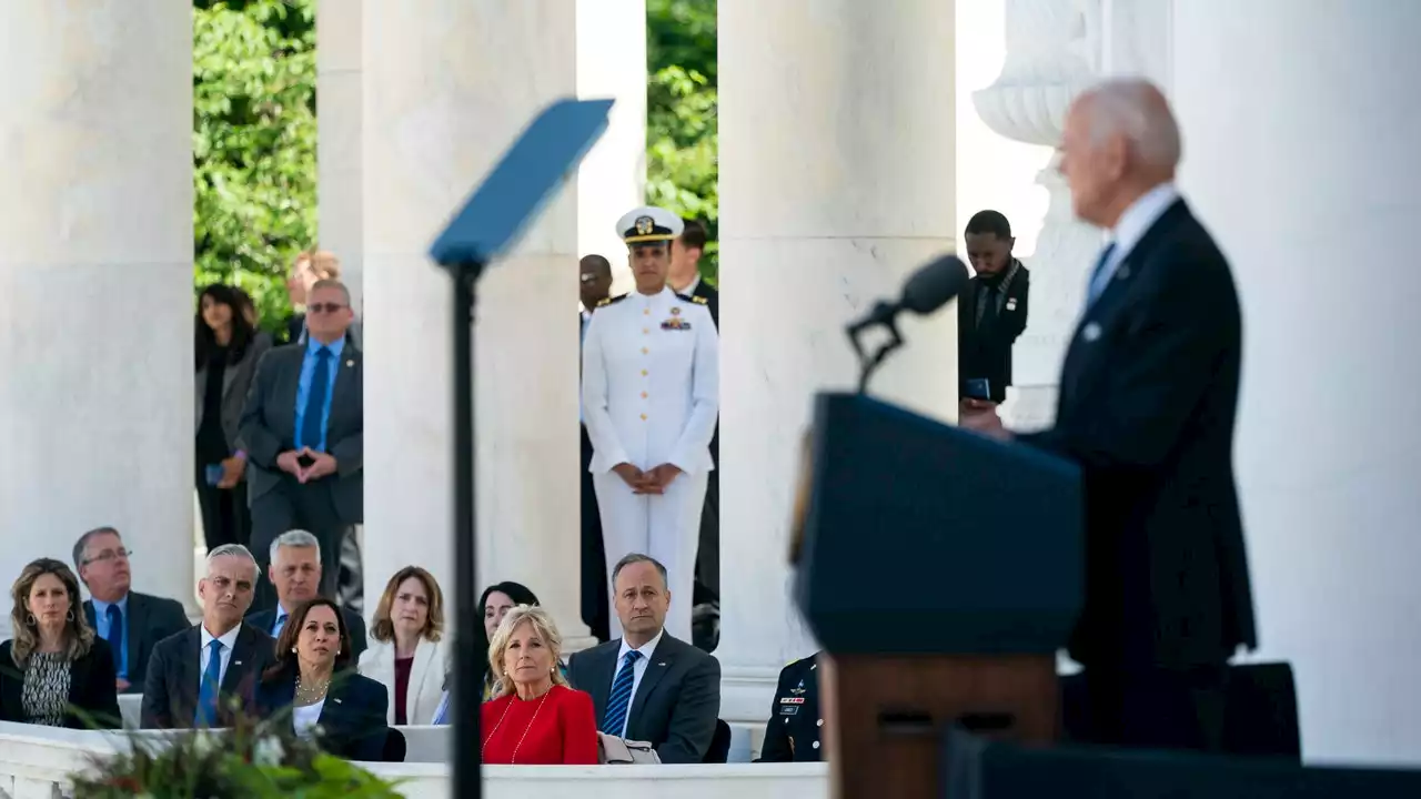 President Biden to observe Memorial Day by laying wreath at Tomb of the Unknown Soldier