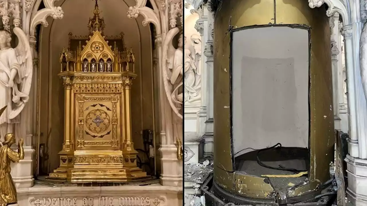 Thieves steal $2M gold tabernacle from Brooklyn church: NYPD