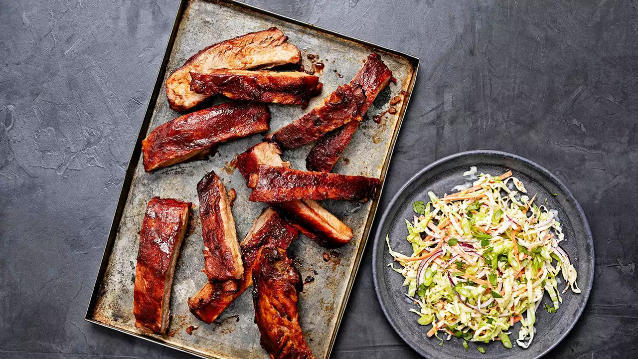 Oven-baked pork ribs with tamarind BBQ sauce: Try the recipe