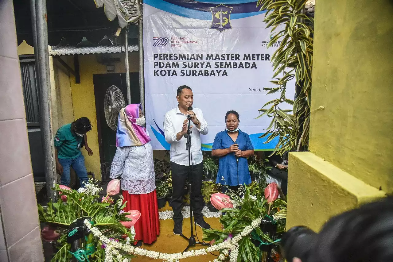 7 Master Meter Dipasang PDAM, Alirkan Air Hingga Ke Gang Kecil