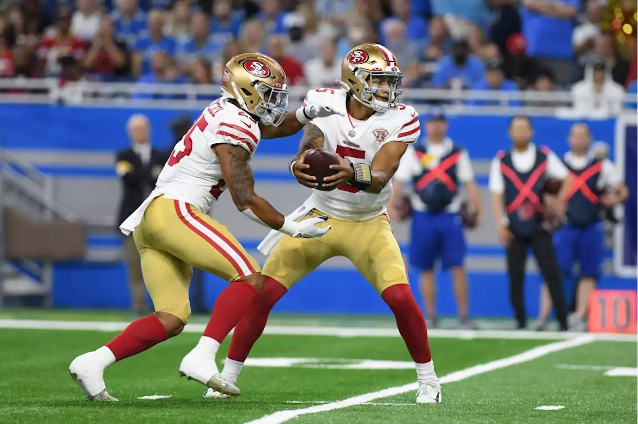 Can 49ers’ running backs block well to keep Trey Lance on his feet?