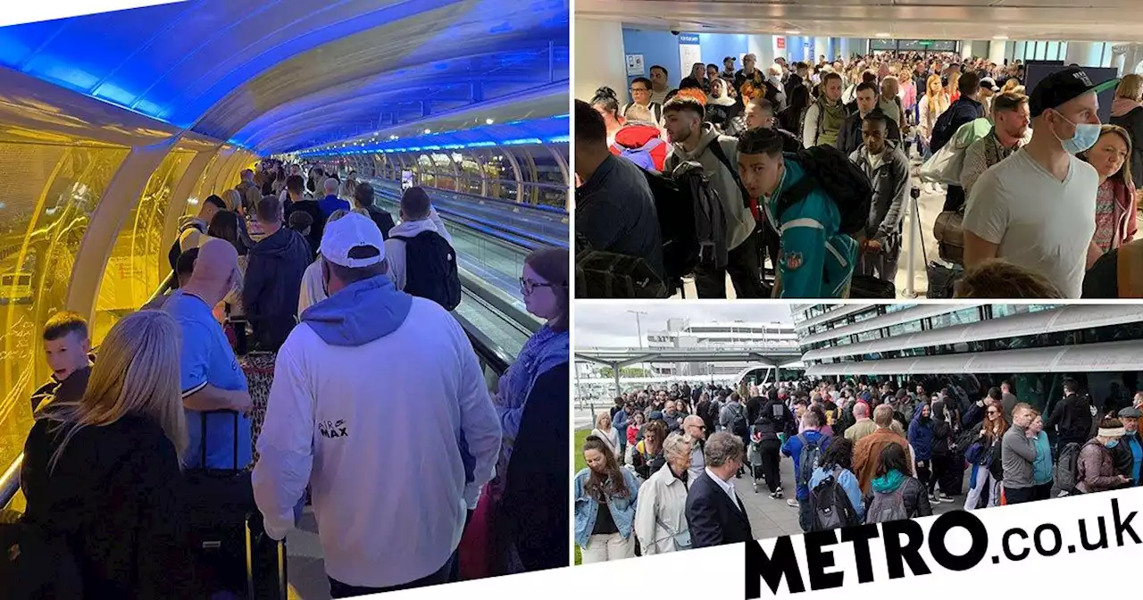 Thousands miss their flights after queuing for hours at airports