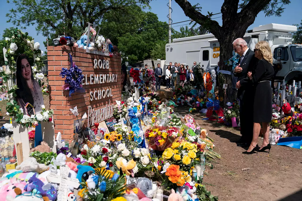 President Biden and First Lady Visit Uvalde, Honor Victims