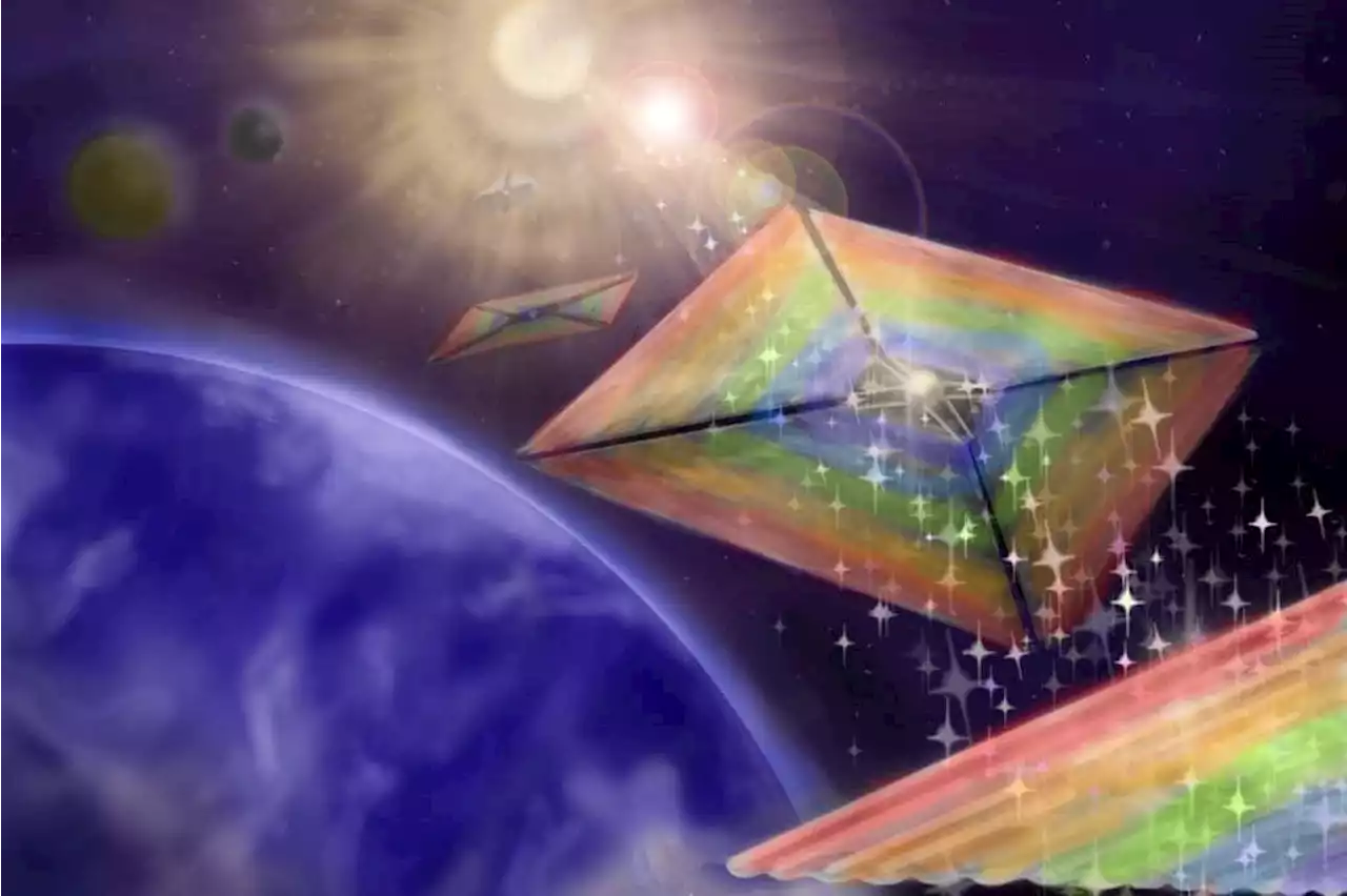 NASA awards $2 million to advance rainbow-coloured solar sail project