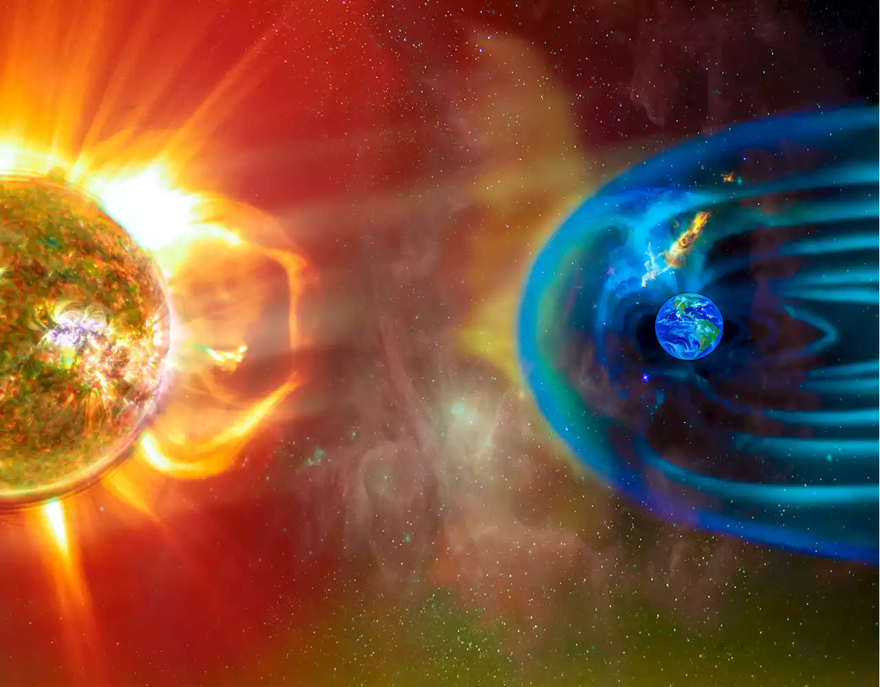 How does space weather affect Earth?