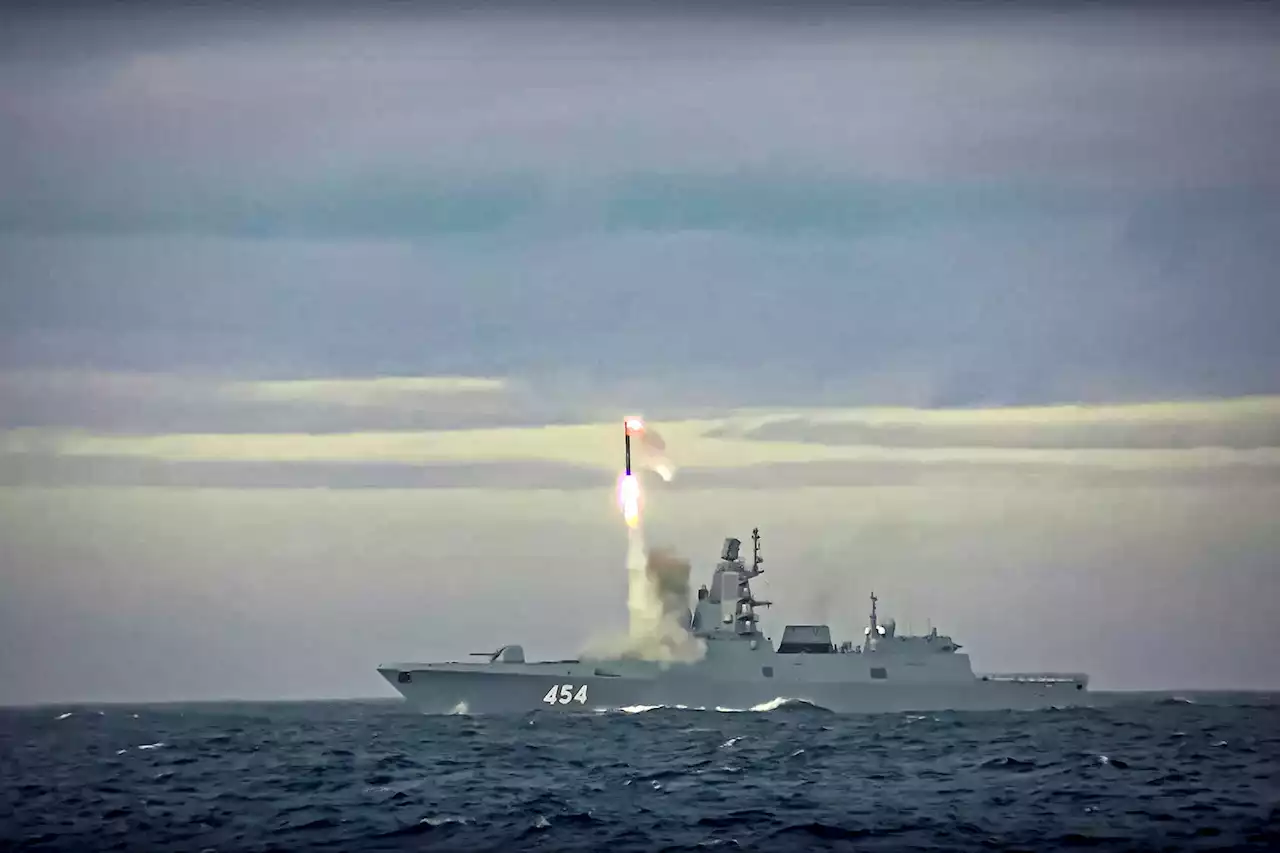 Russia test-fires its latest hypersonic Zircon missile