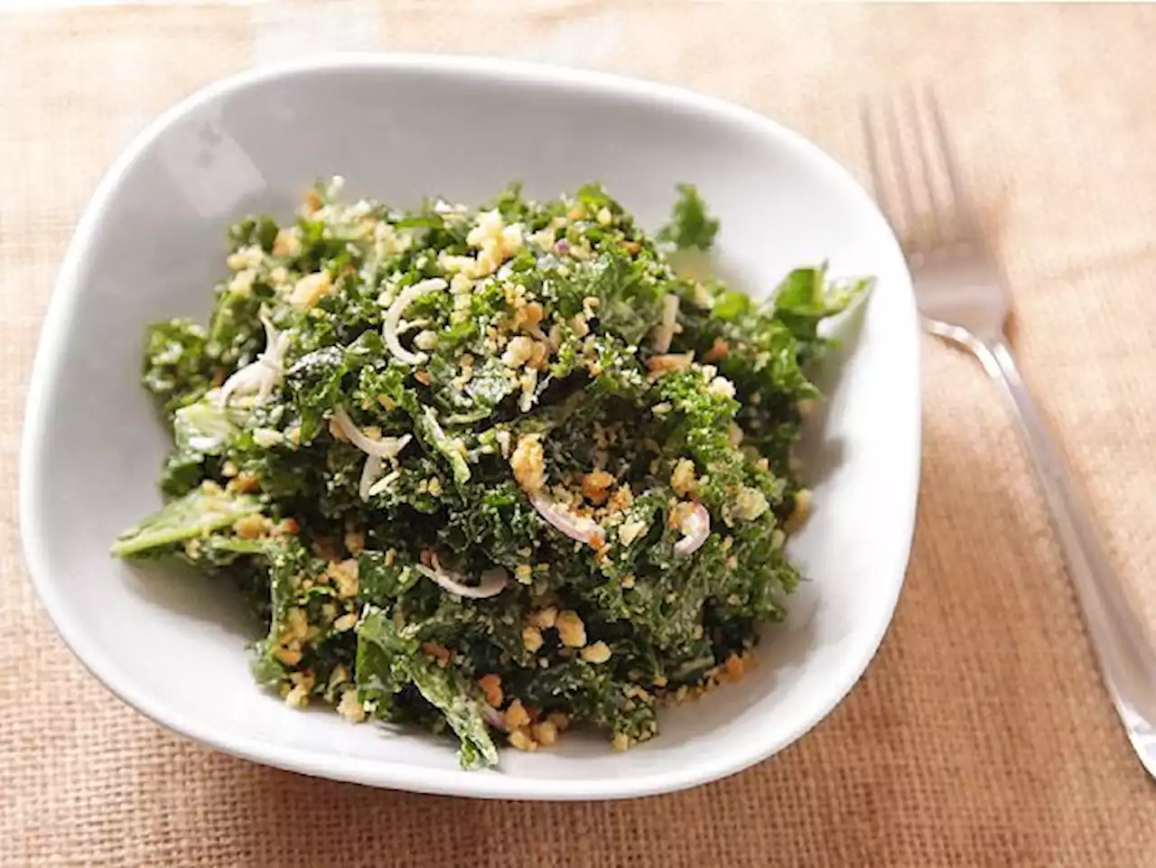 Kale Caesar Salad Recipe