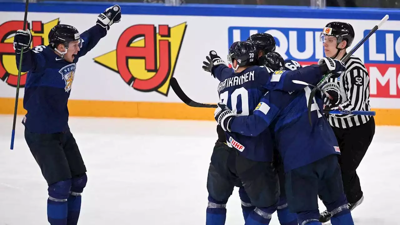 Ishockey: Finland tar historiskt VM-guld efter rysare