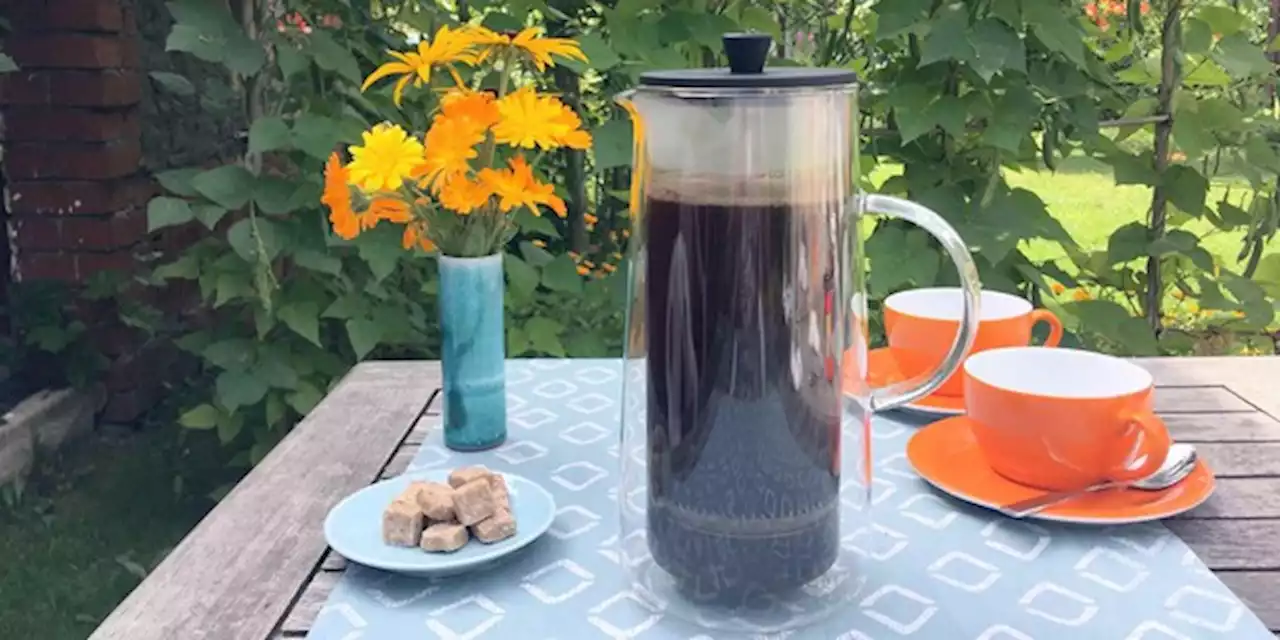 Kaffeezubereiter aus hitzebeständigem Borosilikatglas