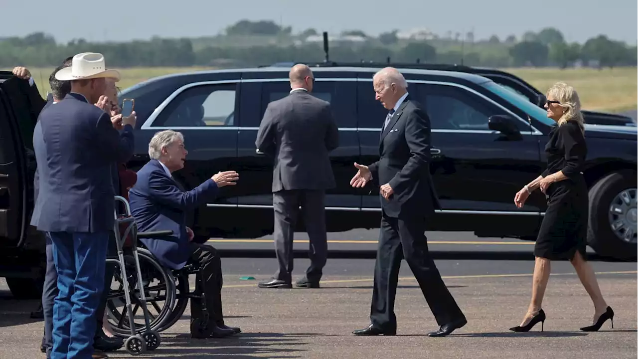 Texas Guv Greg Abbott Booed as He Visits Uvalde School