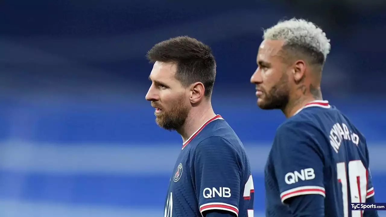 La fuerte banca de Neymar a Messi, tras su primer año en el PSG - TyC Sports