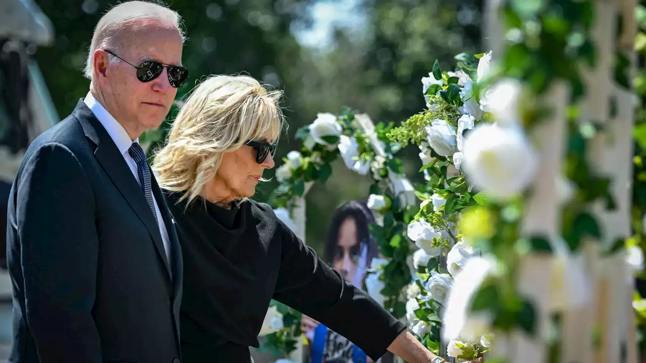 President Biden and Dr. Jill Biden Visit Texas to Honor Victims of the Uvalde Shooting