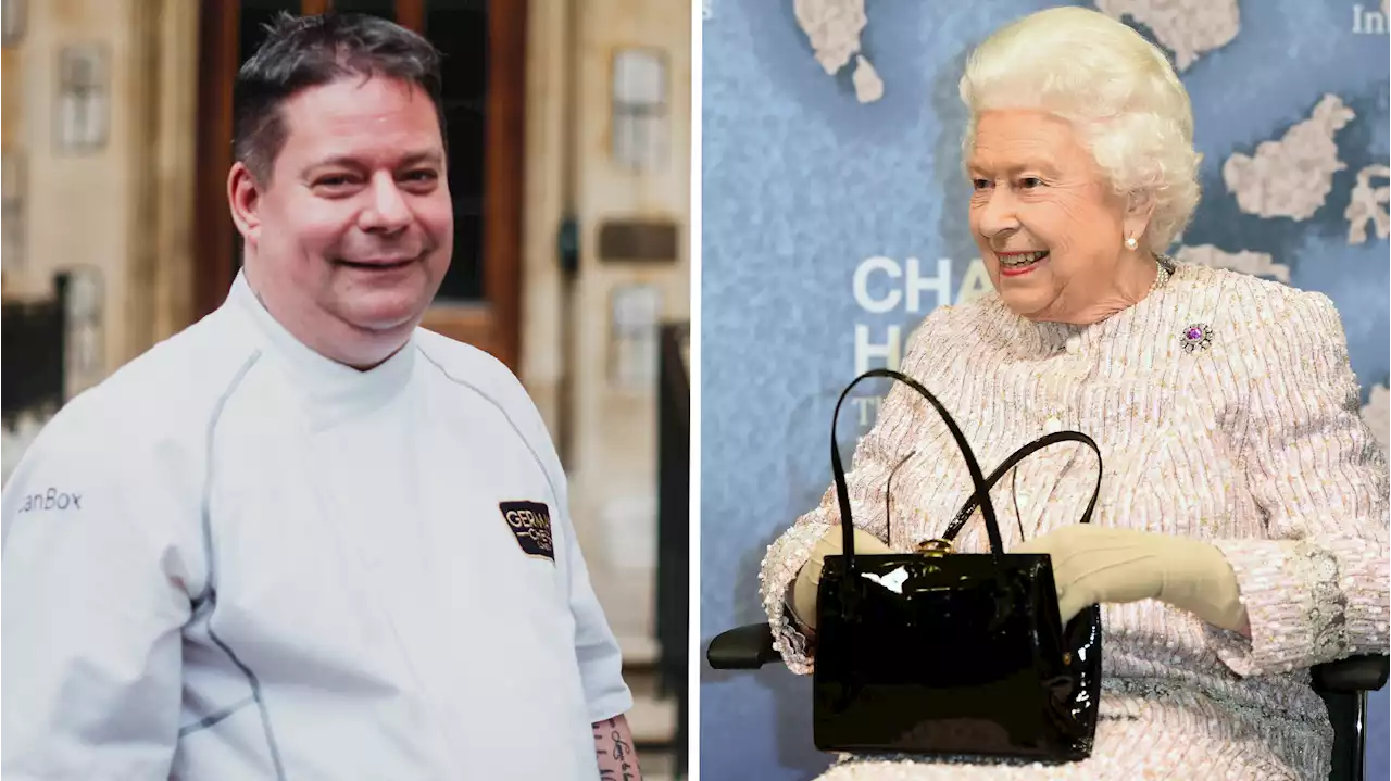 Ein Deutscher versorgt Queen mit Keksen aus der Handtasche