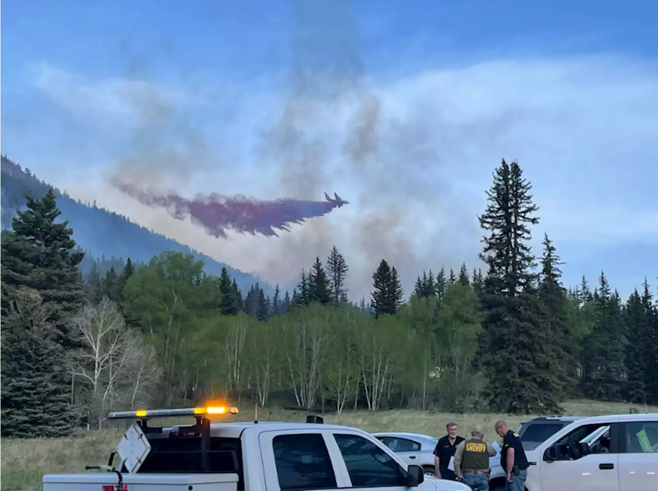 Evacuation Orders In Place For Residents Near Menkhaven Fire