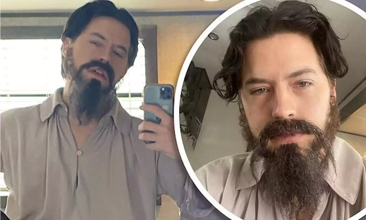 'Please swipe bb girl': Cole Sprouse sports huge beard in selfies