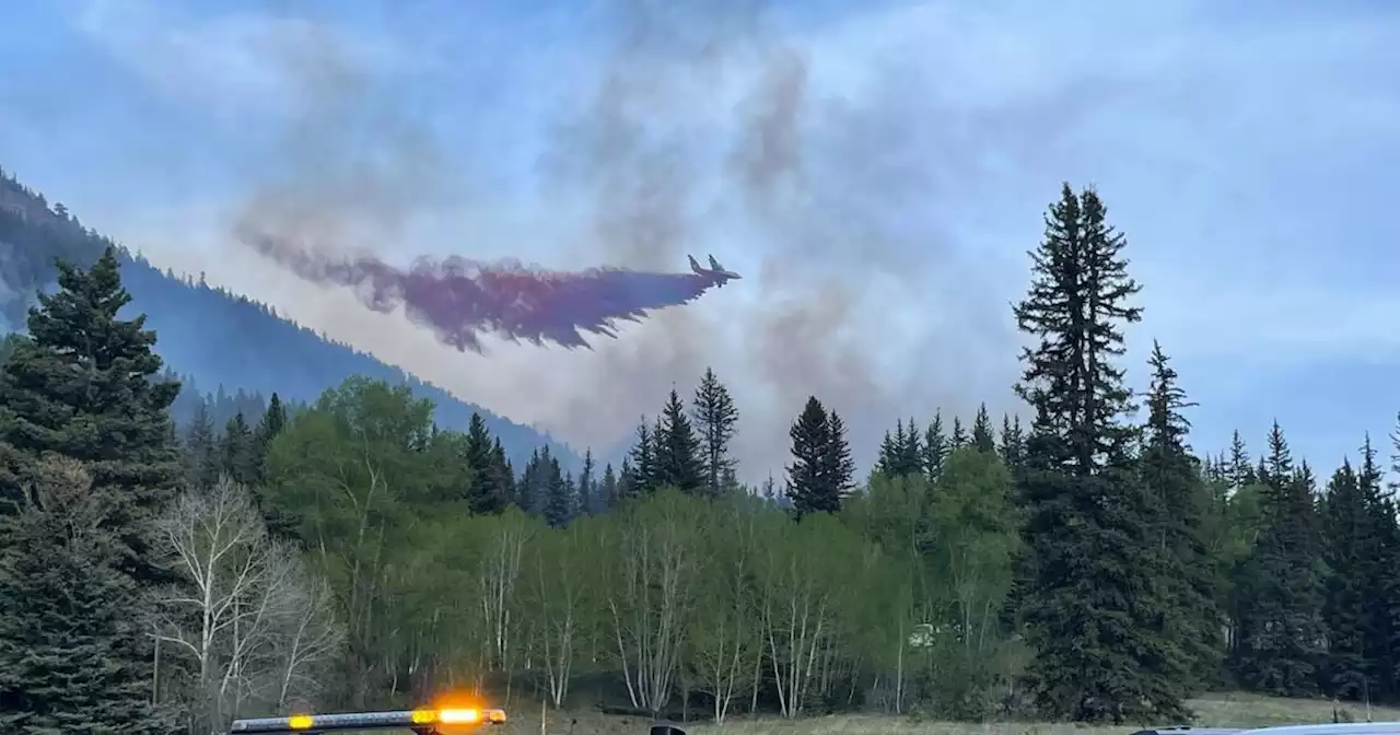 Menkhaven Fire burning in Conejos County now 50% contained