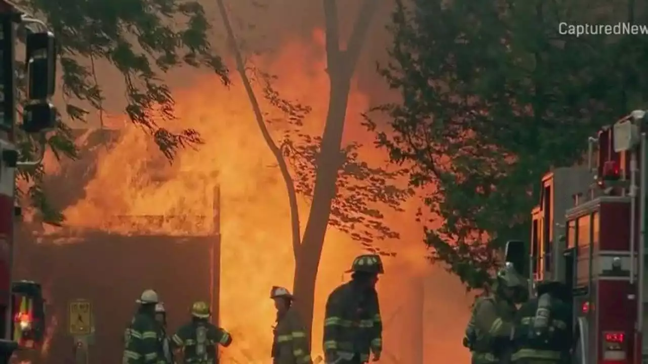 Grand Bear Resort fire: Multiple cabins in flames at Starved Rock resort