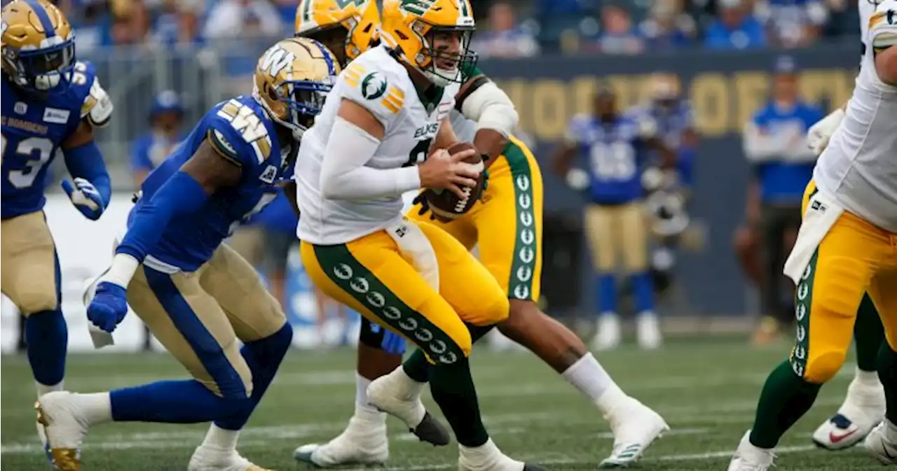 Arbuckle may not play for Elks in Friday’s game against Stampeders - Edmonton | Globalnews.ca