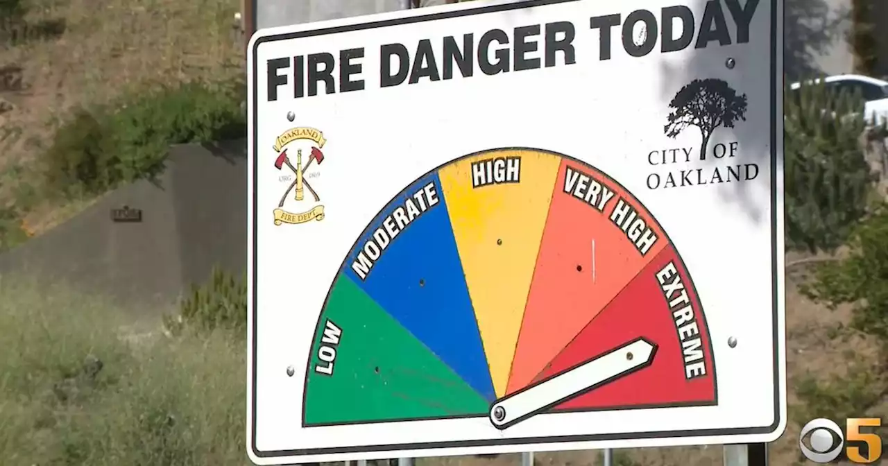 East Bay fire officials warn residents to be careful amid extremely dry conditions