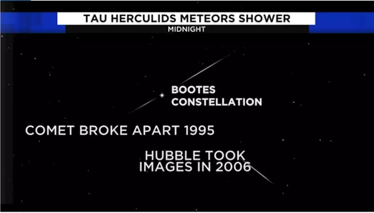 New meteor shower may light up skies Monday night, Tuesday morning