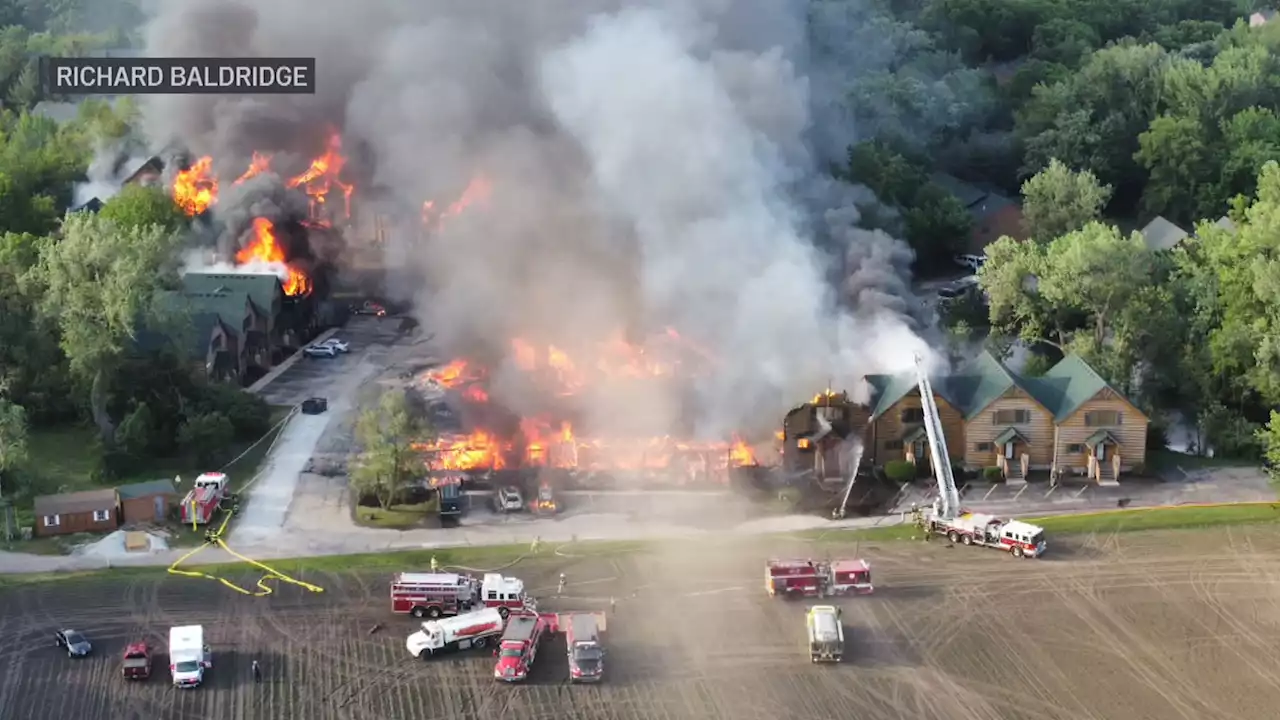 Millions of Gallons of Water Hauled In to Fight Huge Memorial Day Fire Near Starved Rock State Park