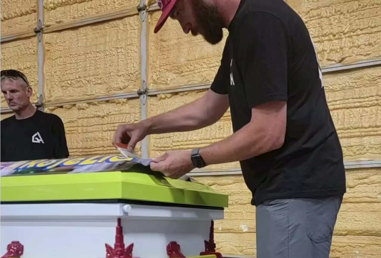 Custom Designer Donates 19 Caskets to Uvalde Victims