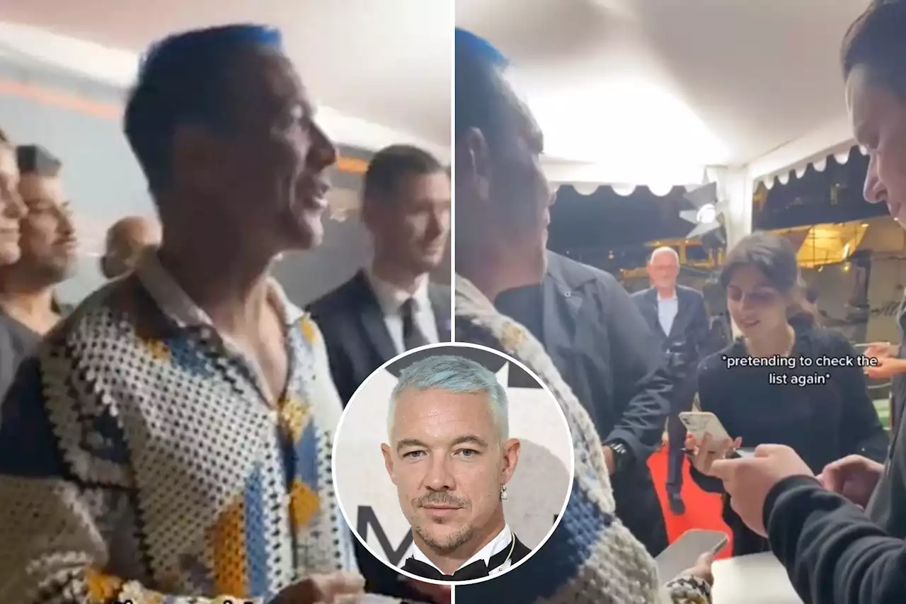 Diplo refused entry into Cannes party he was hired to DJ