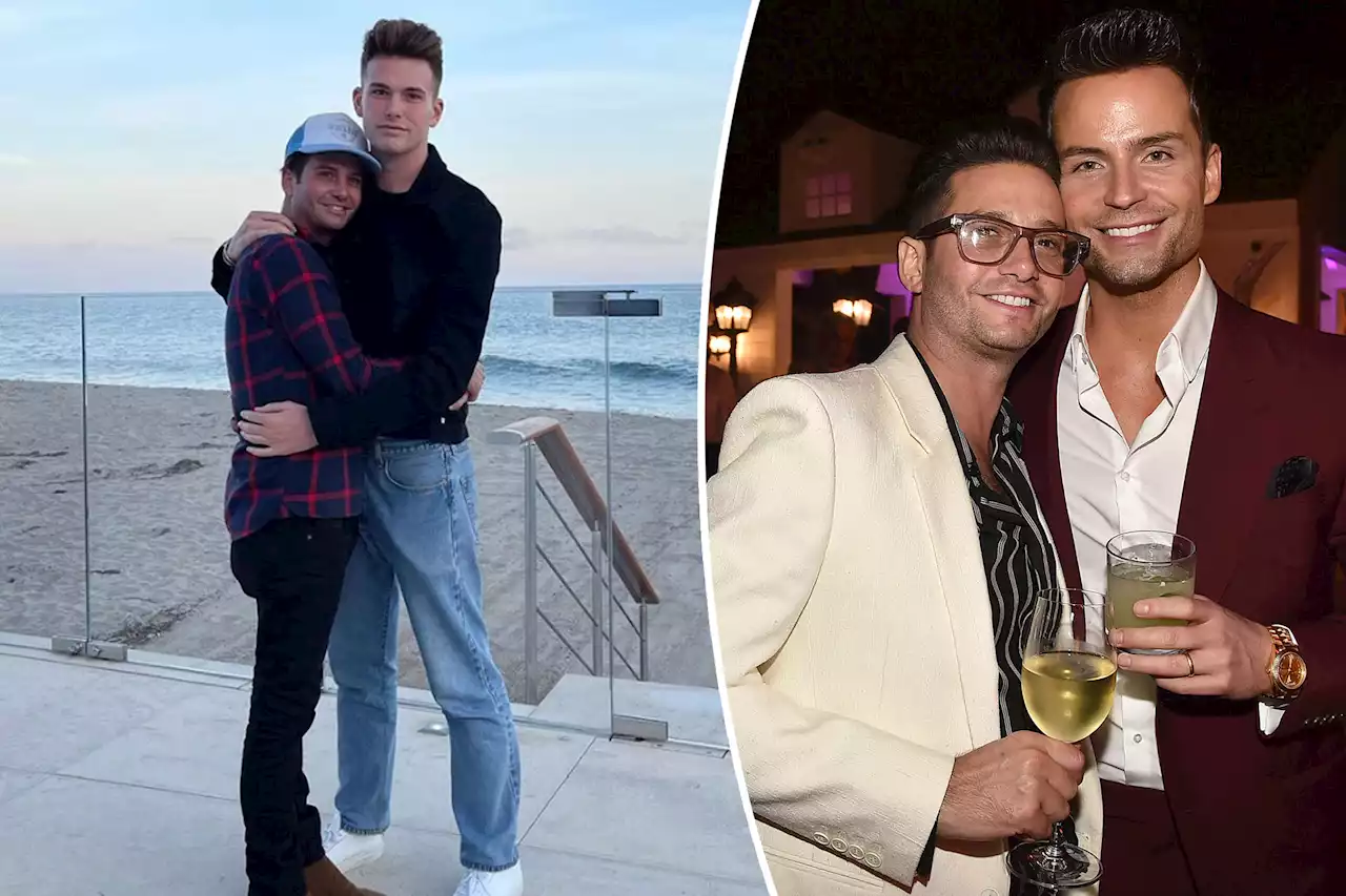 Josh Flagg cuddles younger boyfriend Andrew Beyer after Bobby Boyd breakup