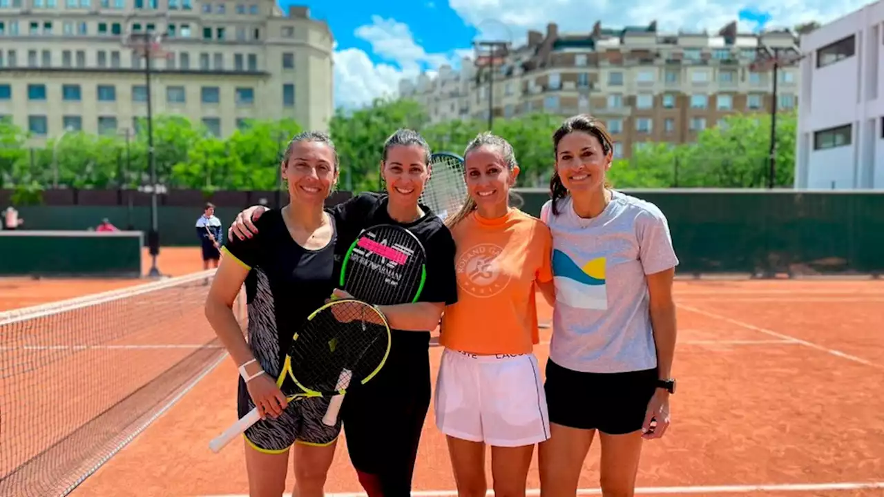 Sabatini-Dulko, la dupla en el Torneo de Leyendas de Roland Garros | Las argentinas se medirán este martes ante las estadounidenses Davenport y Fernandez