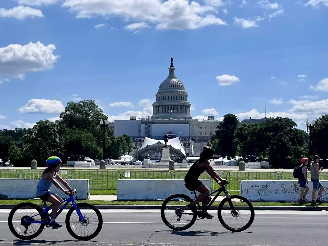 D.C.-area forecast: Surge of summer 90s before Thursday storms and late-week cooling