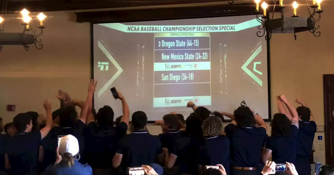 Toreros will open NCAA Tournament against Vanderbilt at Corvallis Regional