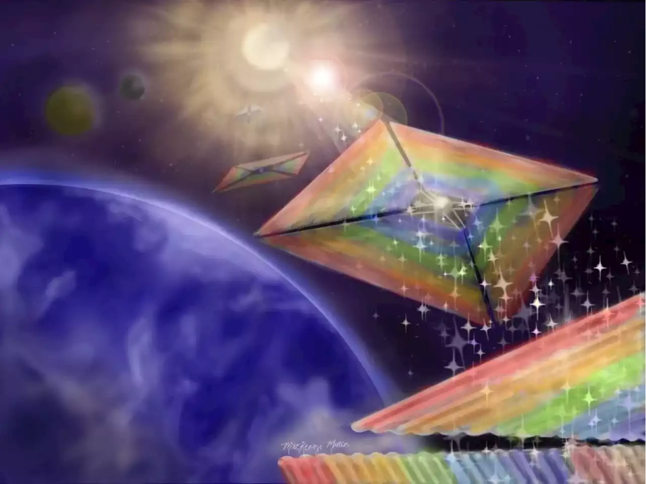 A new Kind of Solar Sail Could let us Explore Difficult Places to Reach in the Solar System