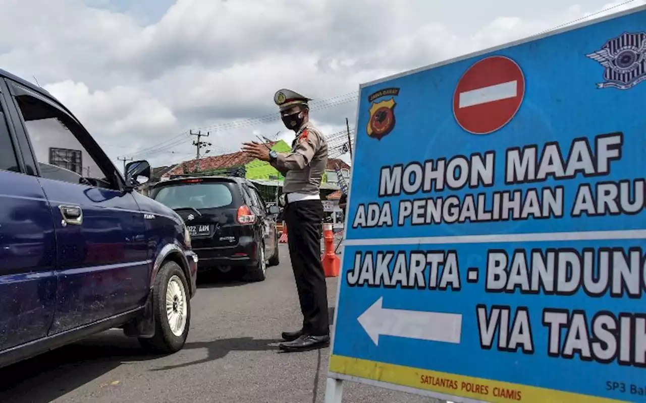 7 Langkah Polisi Antisipasi Kemacetan Arus Balik Lebaran 2022 | Kabar24 - Bisnis.com