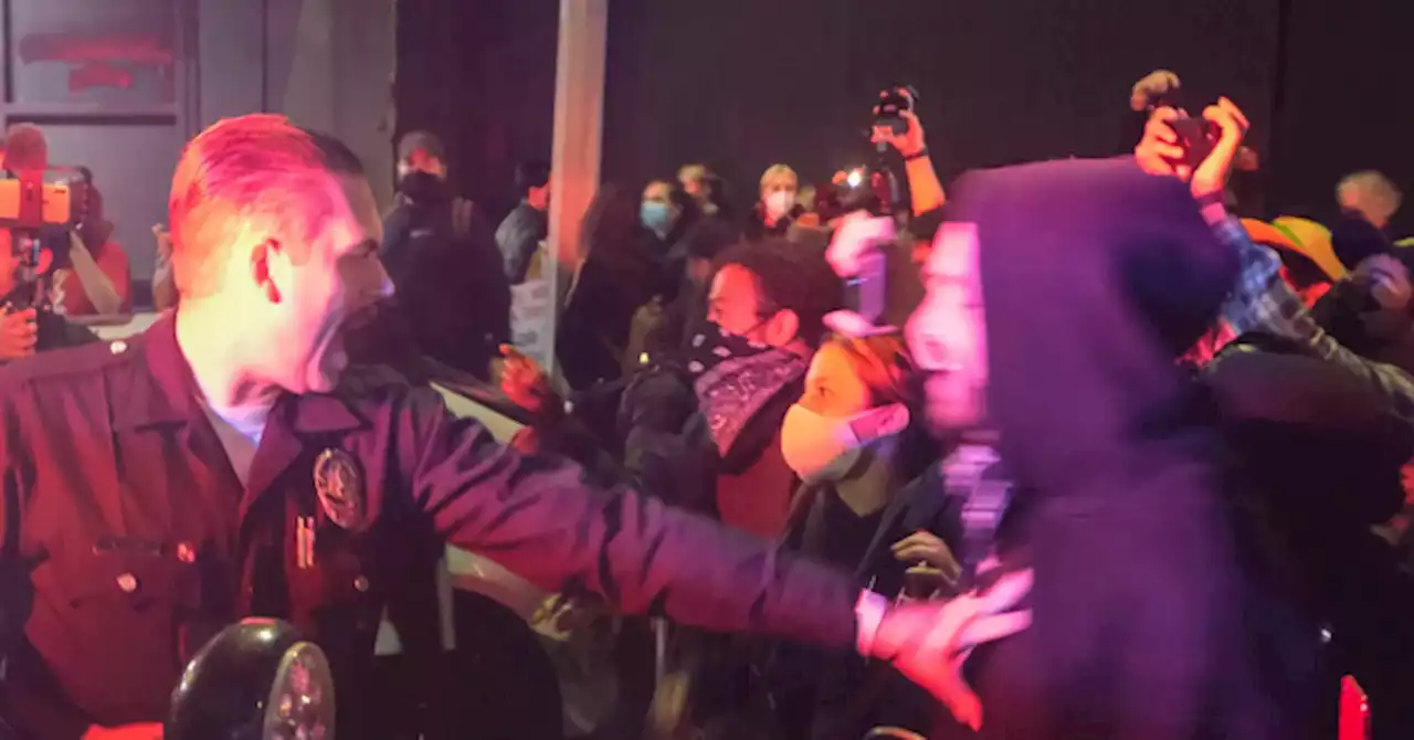 LAPD Confirms Officers Injured in Pro-Choice Abortion Riot