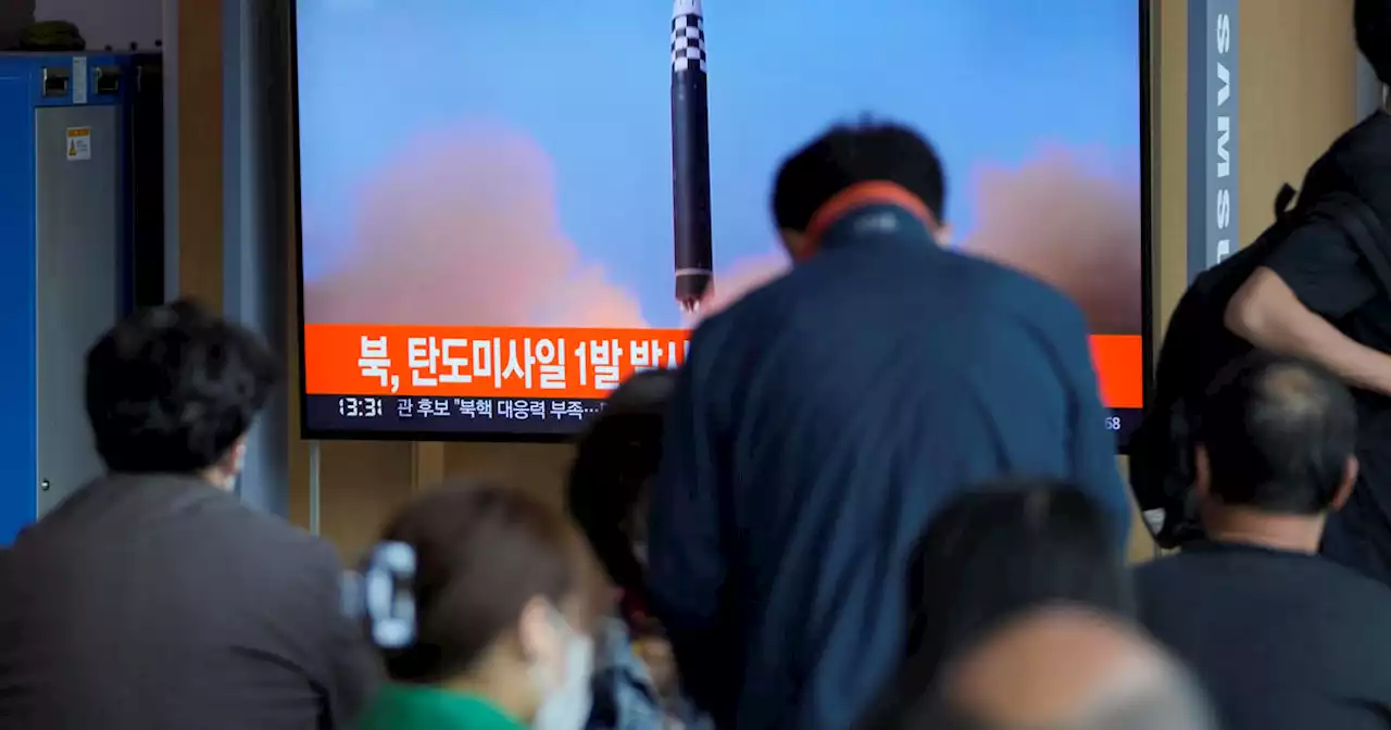 North Korea test launches suspected ballistic missile after Kim Jong Un's latest nuclear threat