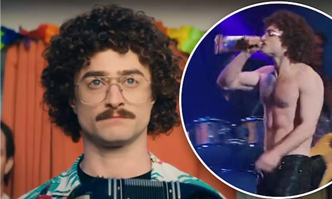 Daniel Radcliffe seen as Weird Al Yankovic in first teaser for biopic