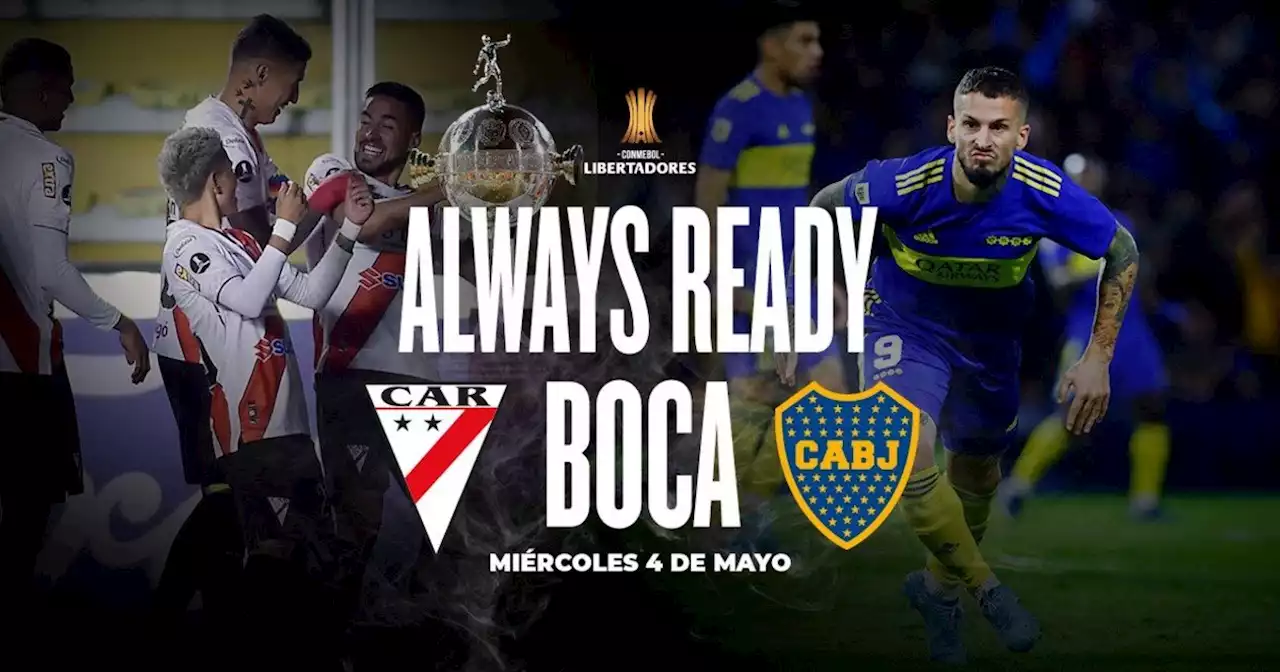 Always Ready - Boca: horario, formaciones y por dónde verlo en vivo