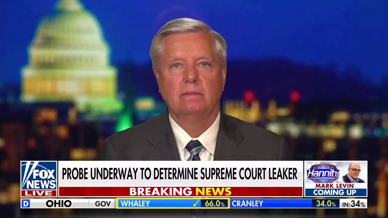 Graham rails against 'despicable, dangerous' and 'dumb' Supreme Court leak: 'Saddest day' in court's history