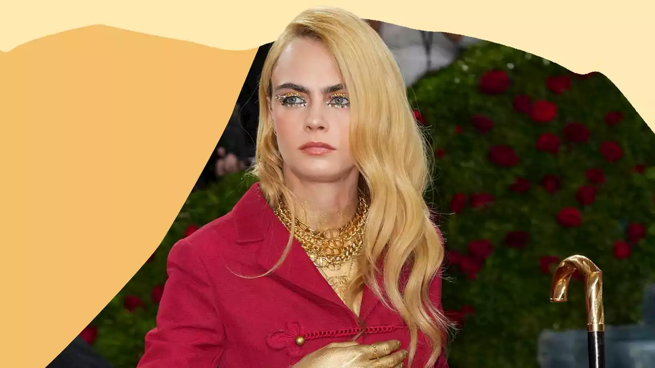 Cara Delevigne refused to hide her psoriasis on the Met Gala red carpet